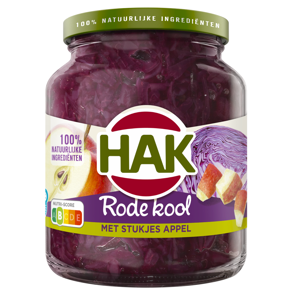 Rotkohl mit Apfel